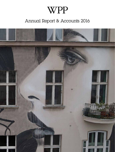 Thumbnail WPP Annual Report 2016