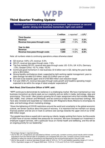 Thumbnail WPP Quarterly Report 2020-q3