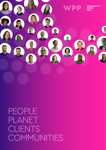 Thumbnail WPP Sustainability Report 2020