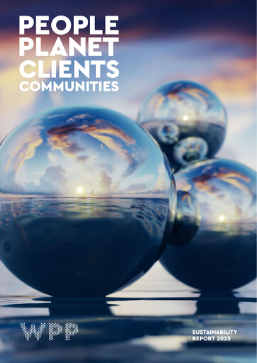 Thumbnail WPP Sustainability Report 2023