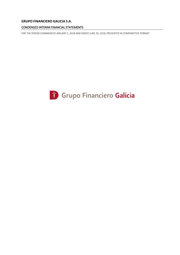Thumbnail Galicia Financial Group Financial Statement 2018-h1