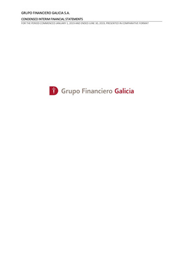 Thumbnail Galicia Financial Group Financial Statement 2019-h1