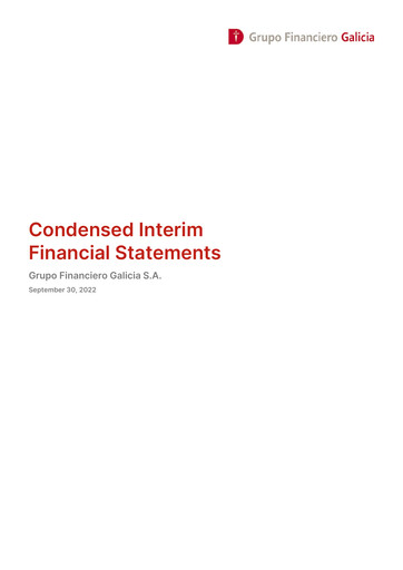 Thumbnail Galicia Financial Group Financial Statement 2022-9m