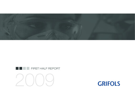 Thumbnail Grifols Half-year Report 2009-h1