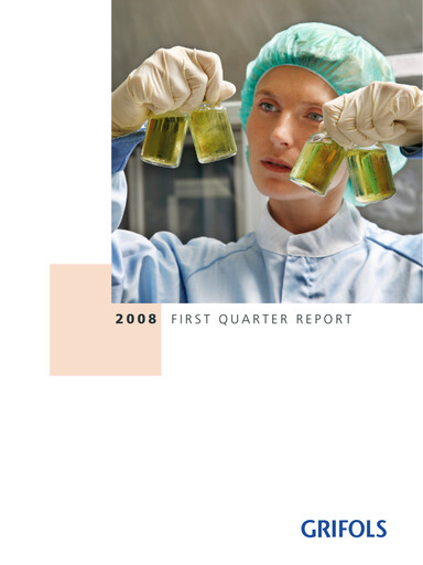 Vorschaubild Grifols Quartalsbericht 2008-q1