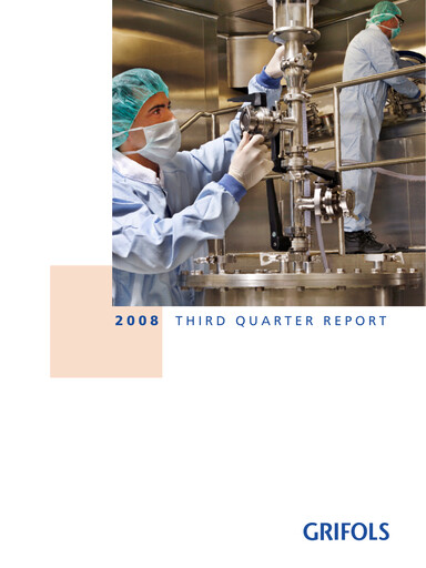 Vorschaubild Grifols Quartalsbericht 2008-q3