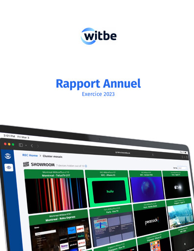 Thumbnail Witbe S.A. Annual Report 2023