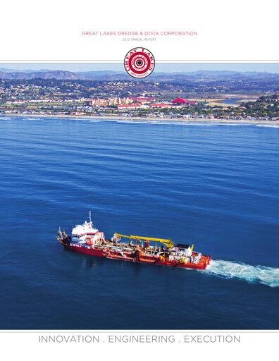 Thumbnail Great Lakes Dredge & Dock Corp. Annual Report 2012