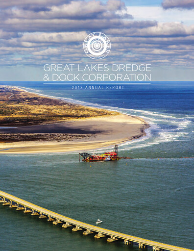 Thumbnail Great Lakes Dredge & Dock Corp. Annual Report 2013