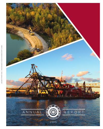 Thumbnail Great Lakes Dredge & Dock Corp. Annual Report 2015