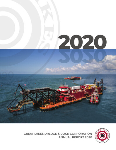 Thumbnail Great Lakes Dredge & Dock Corp. Annual Report 2020