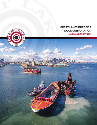 Thumbnail Great Lakes Dredge & Dock Corp. Annual Report 2021
