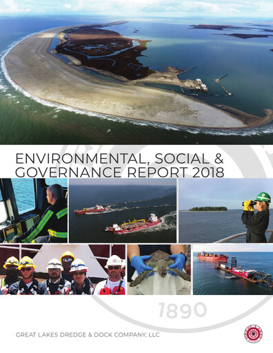 Thumbnail Great Lakes Dredge & Dock Corp. ESG Report 2018