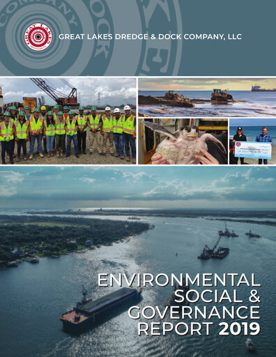 Thumbnail Great Lakes Dredge & Dock Corp. ESG Report 2019
