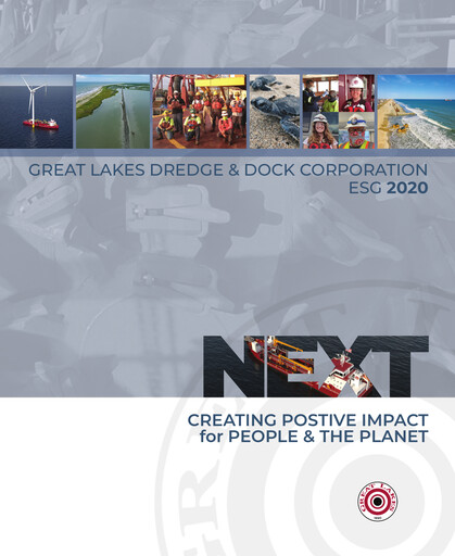 Thumbnail Great Lakes Dredge & Dock Corp. ESG Report 2020