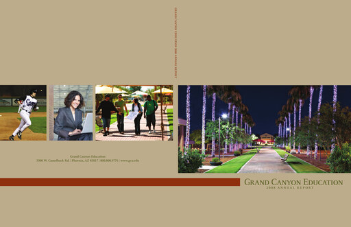 Thumbnail Grand Canyon Education Annual Report 2008