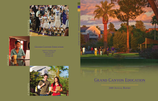 Thumbnail Grand Canyon Education Annual Report 2009