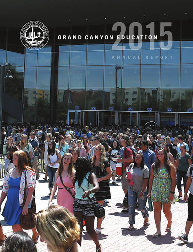 Thumbnail Grand Canyon Education Annual Report 2015