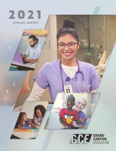 Thumbnail Grand Canyon Education Annual Report 2021