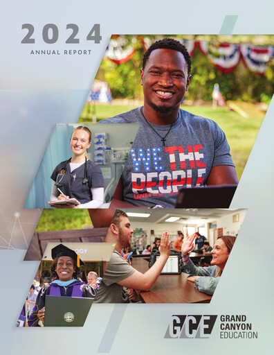 Thumbnail Grand Canyon Education Annual Report 2024