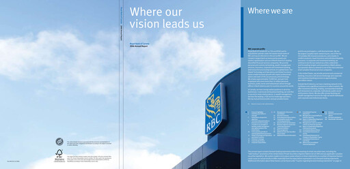 Thumbnail Royal Bank Of Canada Annual Report 2006