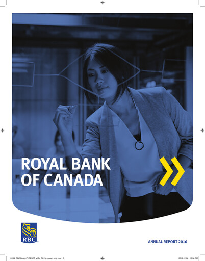Thumbnail Royal Bank Of Canada Annual Report 2016