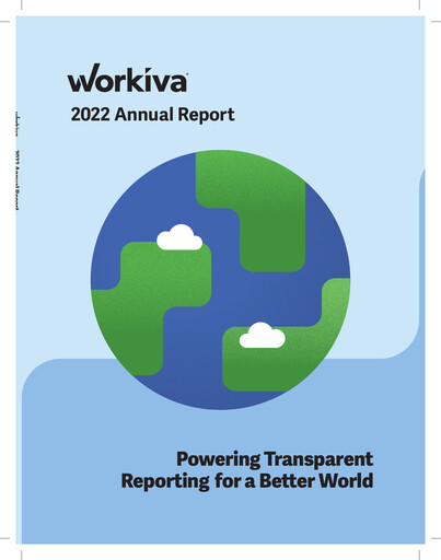 Thumbnail Workiva
 Annual Report 2022