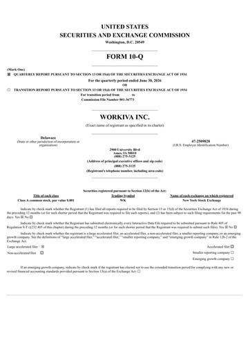Thumbnail Workiva
 Quarterly Report 2026-q2