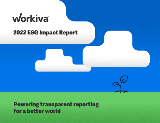 Thumbnail Workiva
 Sustainability Report 2022