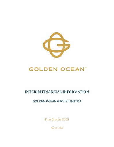 Miniature Golden Ocean Group Rapport trimestriel 2023-q1