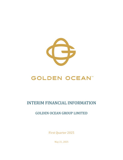 Miniature Golden Ocean Group Rapport trimestriel 2025-q1
