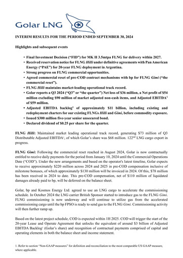 Thumbnail Golar LNG
 Quarterly Report 2024-q3