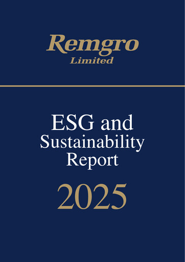 Thumbnail Remgro Limited ESG Report 2025