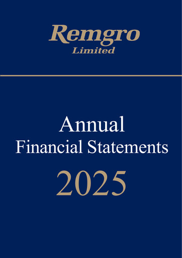 Thumbnail Remgro Limited Financial Statement 2025