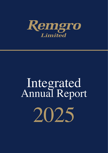 Thumbnail Remgro Limited Integrated Report 2025