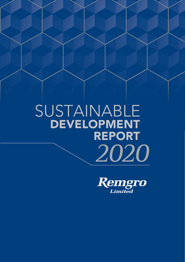 Thumbnail Remgro Limited Sustainability Report 2020