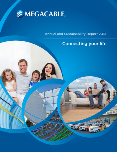 Miniature Megacable Holdings Rapport annuel 2013