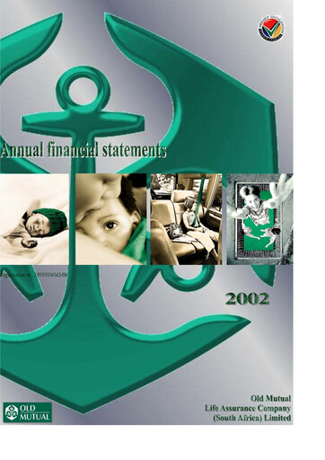 Thumbnail Old Mutual Financial Statement 2002