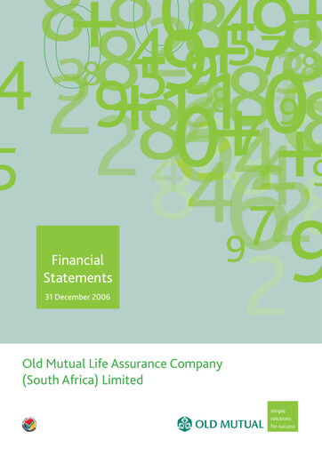Thumbnail Old Mutual Financial Statement 2006