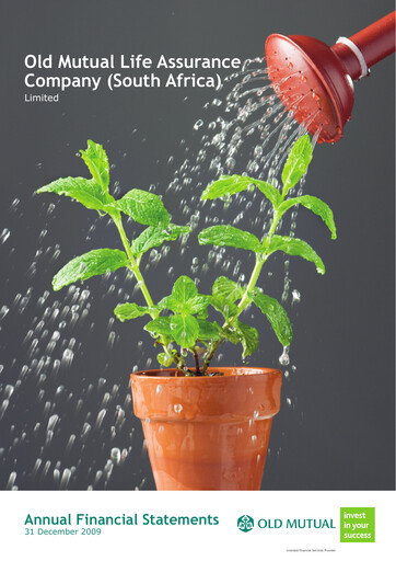 Thumbnail Old Mutual Financial Statement 2009