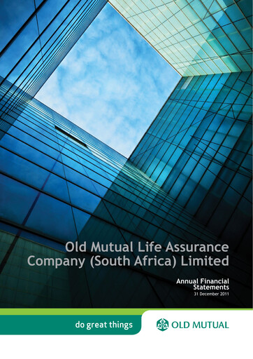 Thumbnail Old Mutual Financial Statement 2011