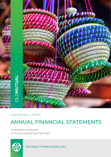 Thumbnail Old Mutual Financial Statement 2020