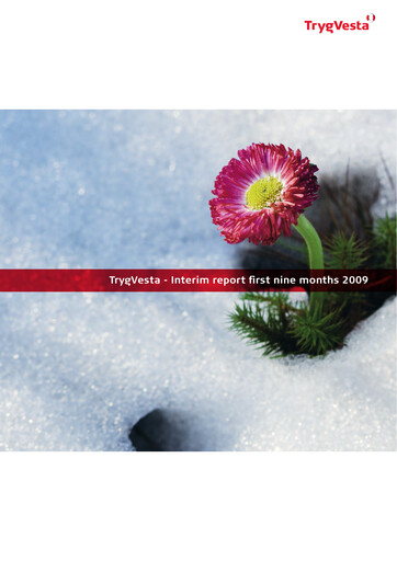 Thumbnail Tryg Quarterly Report 2009-q3
