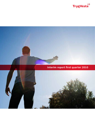 Thumbnail Tryg Quarterly Report 2010-q1
