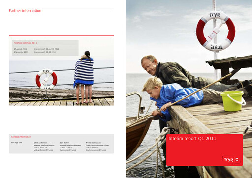 Thumbnail Tryg Quarterly Report 2011-q1