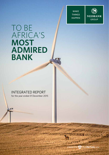 Thumbnail Nedbank Annual Report 2015
