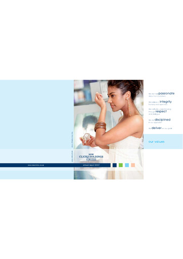 Thumbnail Clicks Group Annual Report 2007