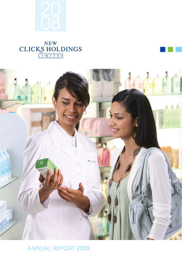 Thumbnail Clicks Group Annual Report 2008