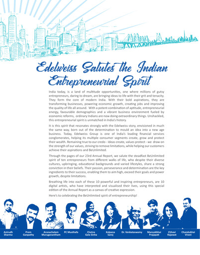 Thumbnail Edelweiss Financial Services Annual Report 2017-2018