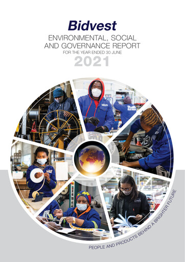 Thumbnail The Bidvest Group ESG Report 2021